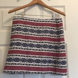 Madewell mini skirt